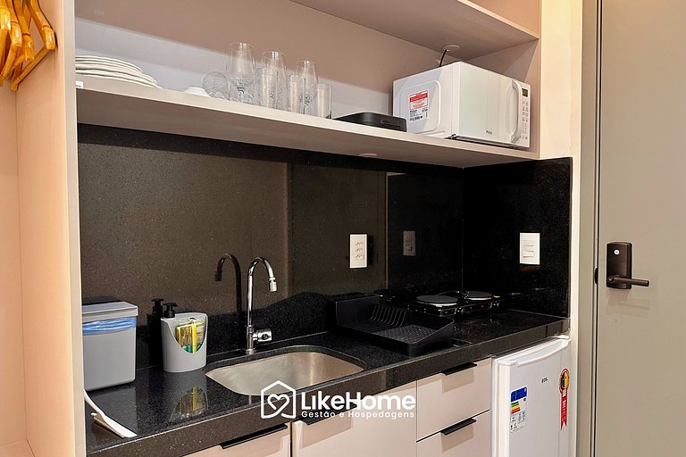 Incomparável flat Solaz - LikeHome Hospedagens