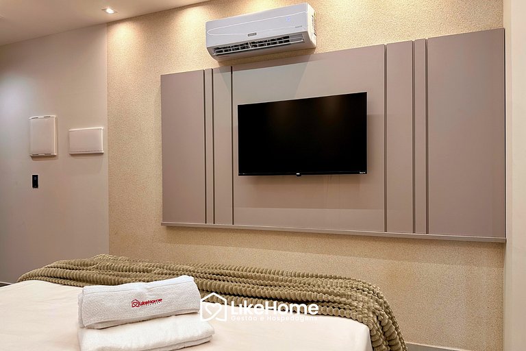 Fantástico flat c/ vista mar em Manaíra -LikeHome
