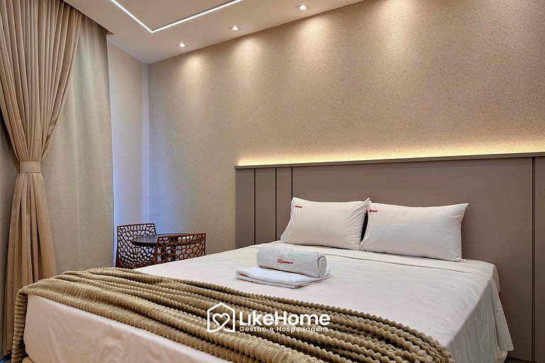 Fantástico flat c/ vista mar em Manaíra -LikeHome