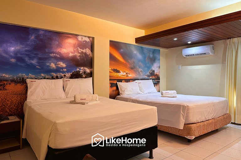 Flat Royal em Tambaú - LikeHome Hospedagens