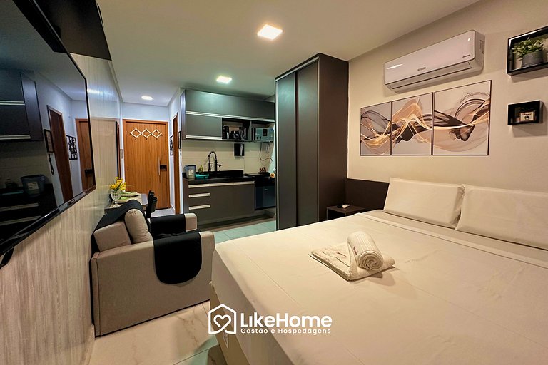Agradável Flat na praia de Cabo Branco - LikeHome