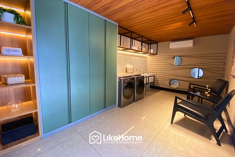 Belo flat beira-mar Bessa c/ varanda - LikeHome