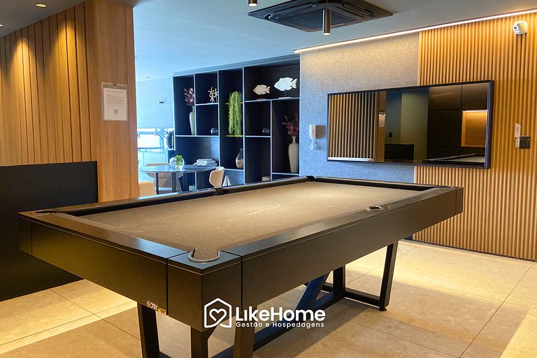 Belo flat beira-mar Bessa c/ varanda - LikeHome
