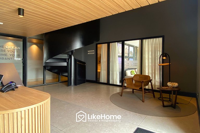Belo flat beira-mar Bessa c/ varanda - LikeHome