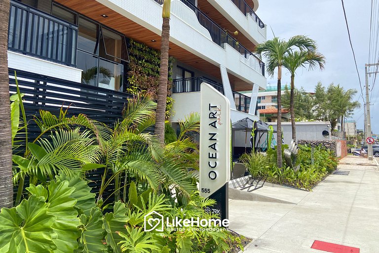 Belo flat beira-mar Bessa c/ varanda - LikeHome