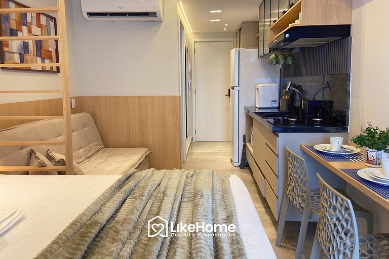 Surreal Flat c/ varanda beira-mar Bessa - LikeHome
