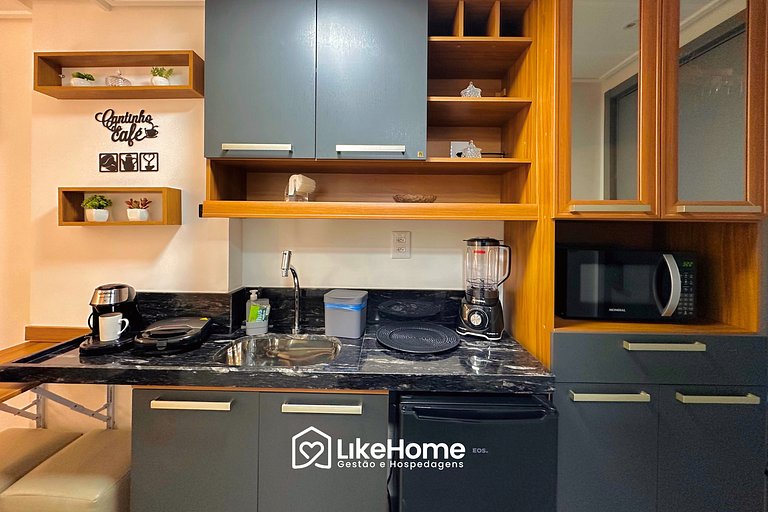 Flat encantador a 50m da orla JP - LikeHome