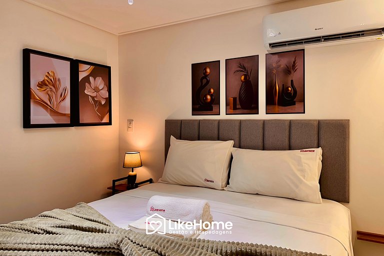 Flat encantador a 50m da orla JP - LikeHome