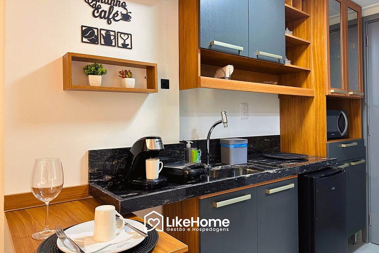 Flat encantador a 50m da orla JP - LikeHome