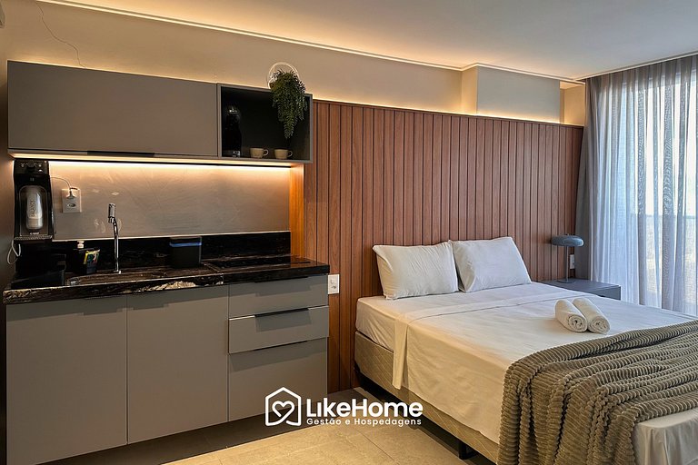 Atraente Flat Hit - LikeHome Hospedagens