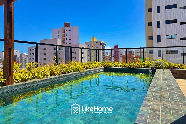 Flat em Intermares c/ piscina rooftop - LikeHome