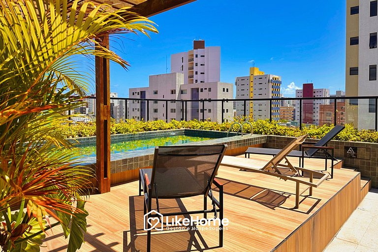 Flat em Intermares c/ piscina rooftop - LikeHome