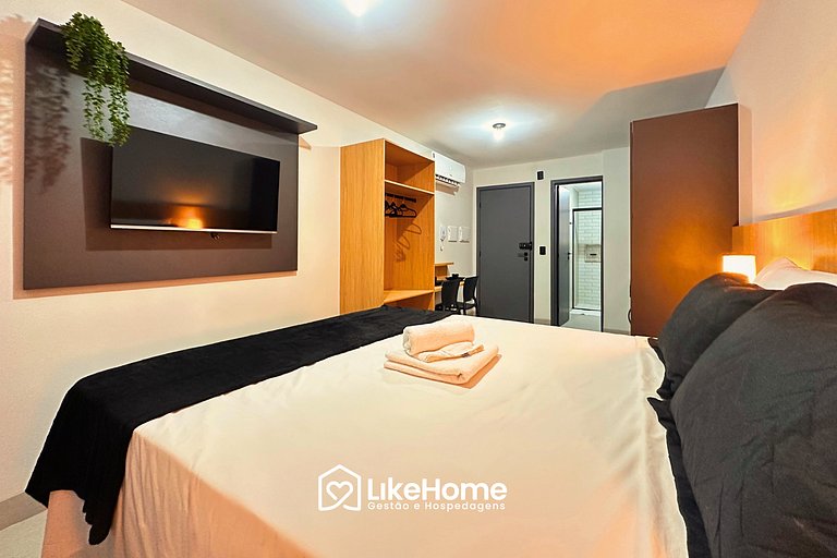 Aconchegante Flat no HUB - LikeHome Hospedagens