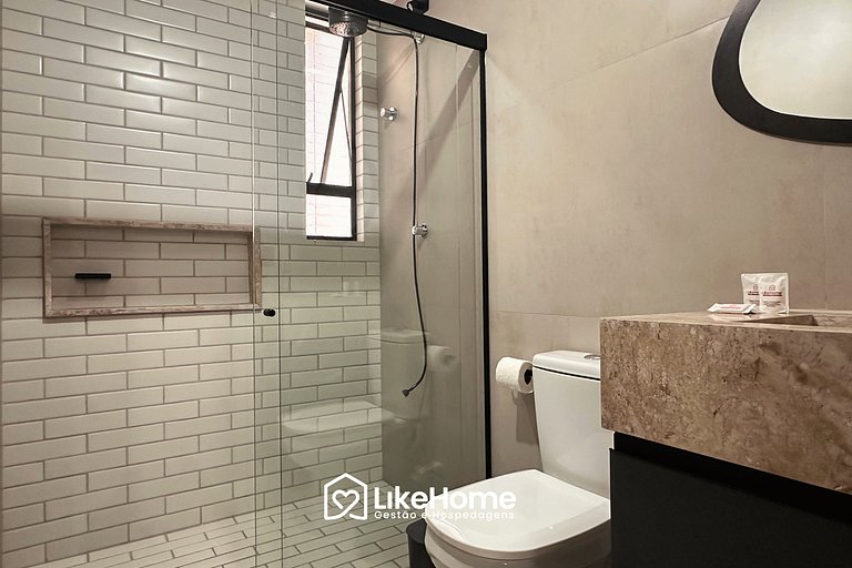 Aconchegante Flat no HUB - LikeHome Hospedagens