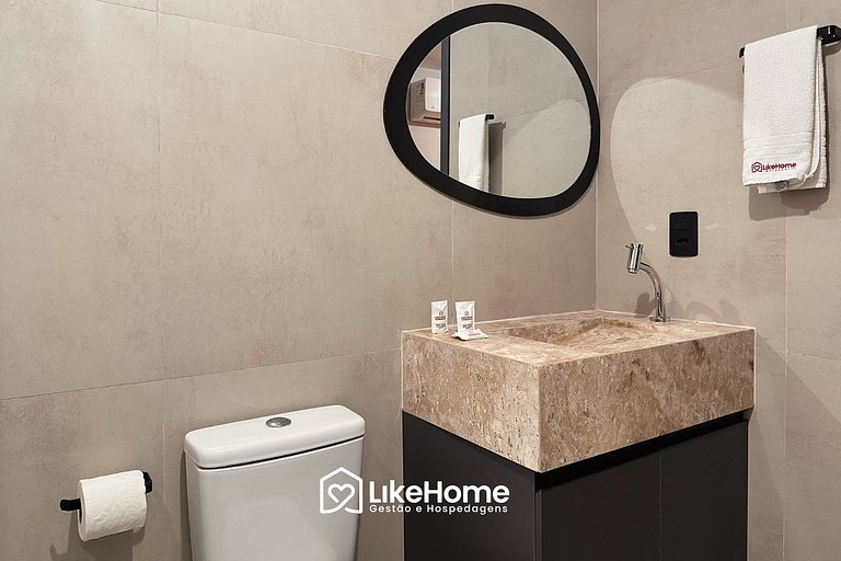 Aconchegante Flat no HUB - LikeHome Hospedagens