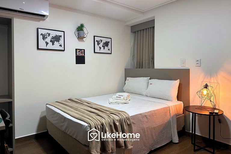 Flat compacto completo em Tambaú - LikeHome