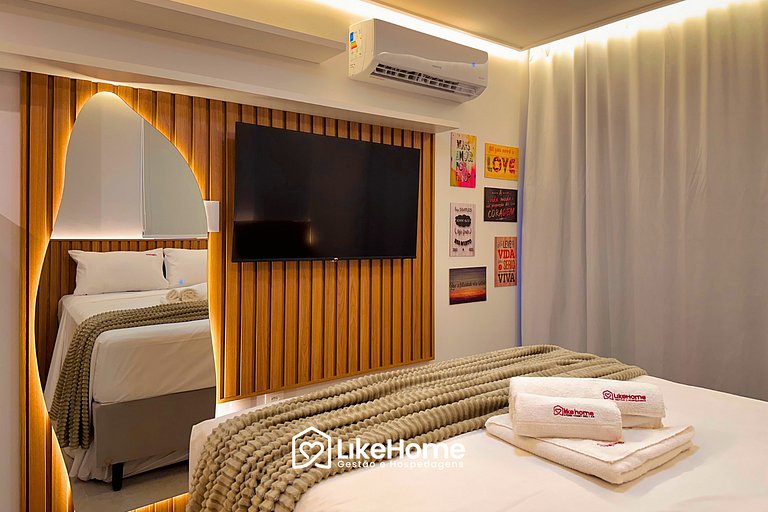 Agradável Flat HIT - LikeHome Hospedagens