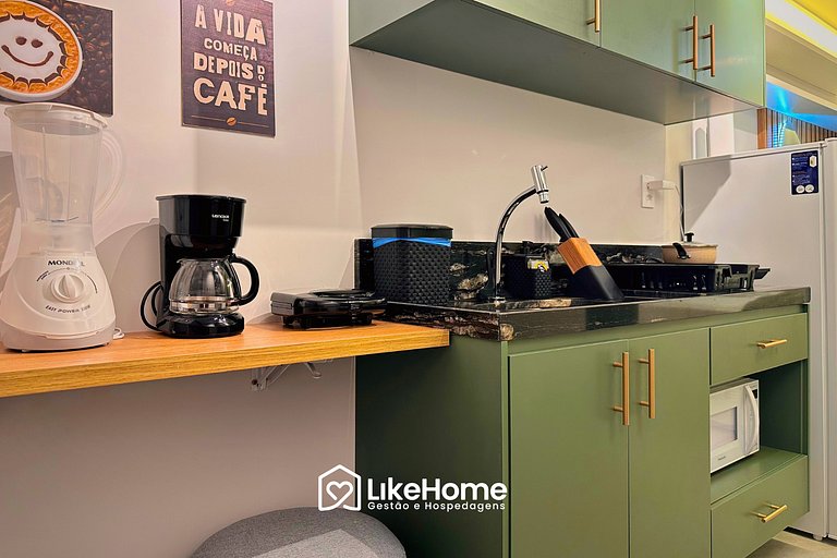 Agradável Flat HIT - LikeHome Hospedagens