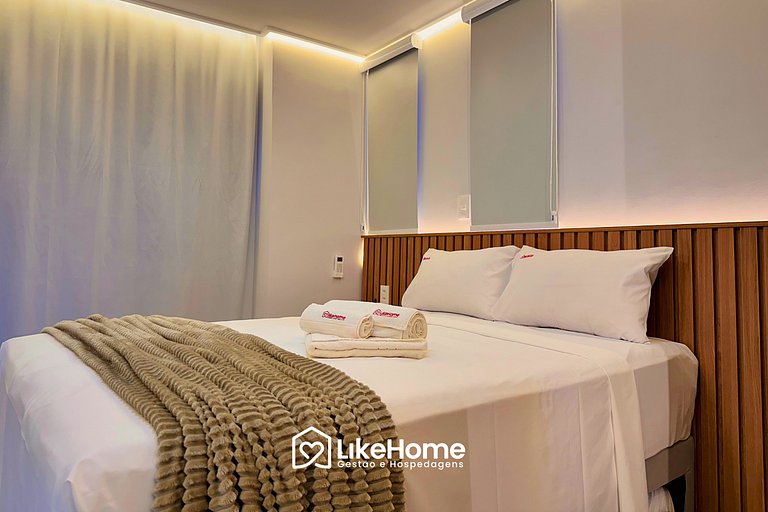Agradável Flat HIT - LikeHome Hospedagens