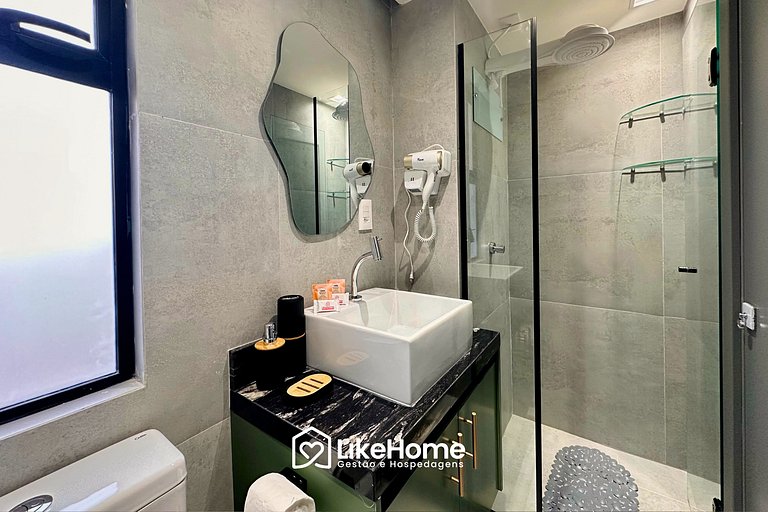 Agradável Flat HIT - LikeHome Hospedagens