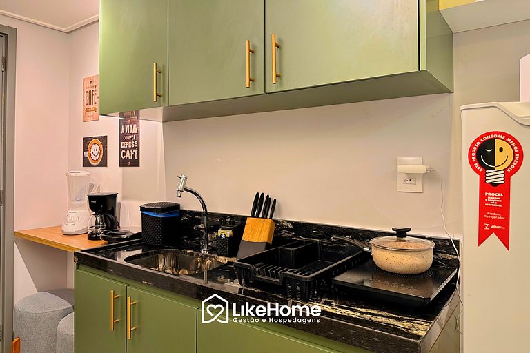 Agradável Flat HIT - LikeHome Hospedagens