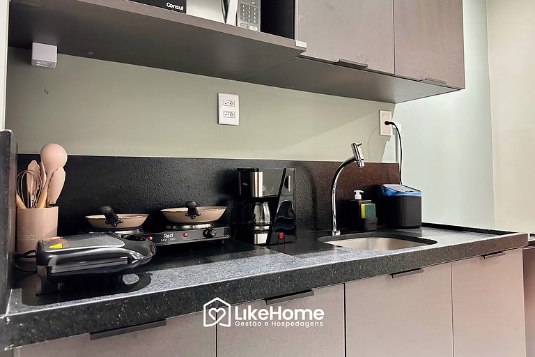 Flat Bessa vista mar c/ piscina - LikeHome