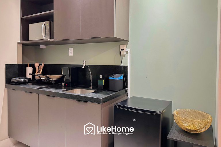 Incomparável flat Ciel Home -LikeHome Hospedagens