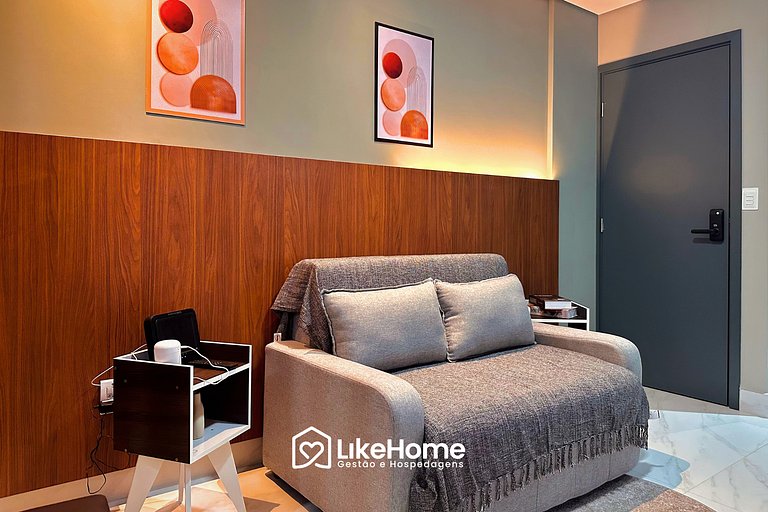 Flat Bessa vista mar c/ piscina - LikeHome