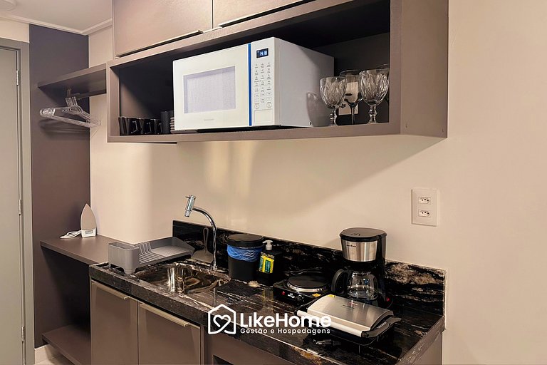 Garden Studio HIT Cabo Branco -LikeHome Hospedagem