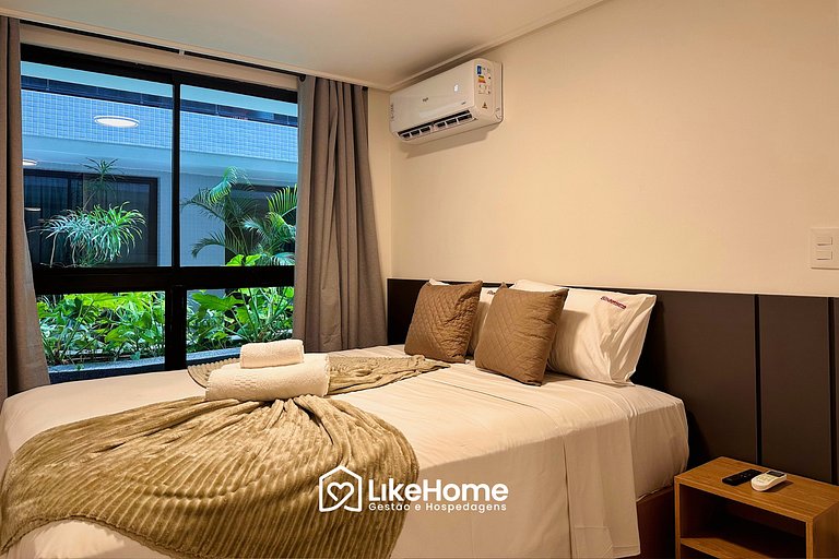 Garden Studio HIT Cabo Branco -LikeHome Hospedagem