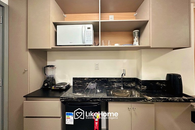 Flat c/ vista jardim praia Cabo Branco - LikeHome