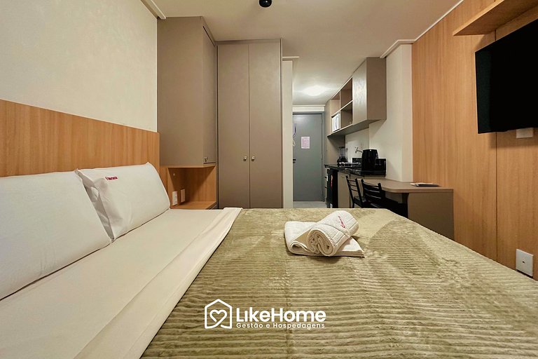 Flat c/ vista jardim praia Cabo Branco - LikeHome