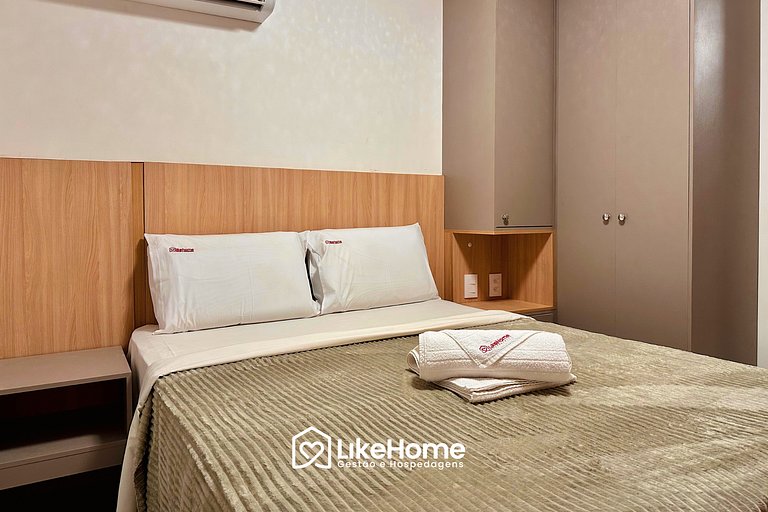 Flat c/ vista jardim praia Cabo Branco - LikeHome