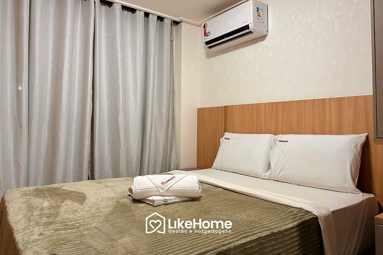 Flat c/ vista jardim praia Cabo Branco - LikeHome
