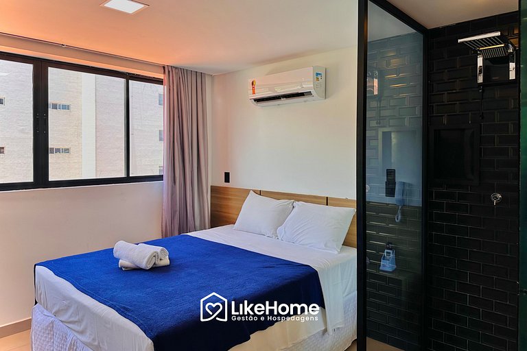 Flat no Bessa c/ piscina perto da praia - LikeHome