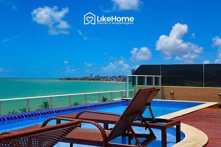 Confortável Flat Mar Bello - LikeHome Hospedagens