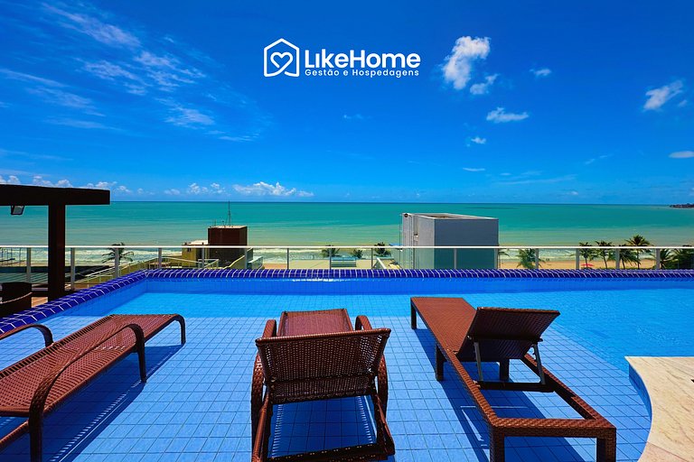 Flat na praia de intermares c/ psicina - LikeHome