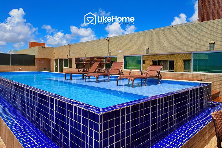 Flat em Intermares a 25 metros do mar - LikeHome