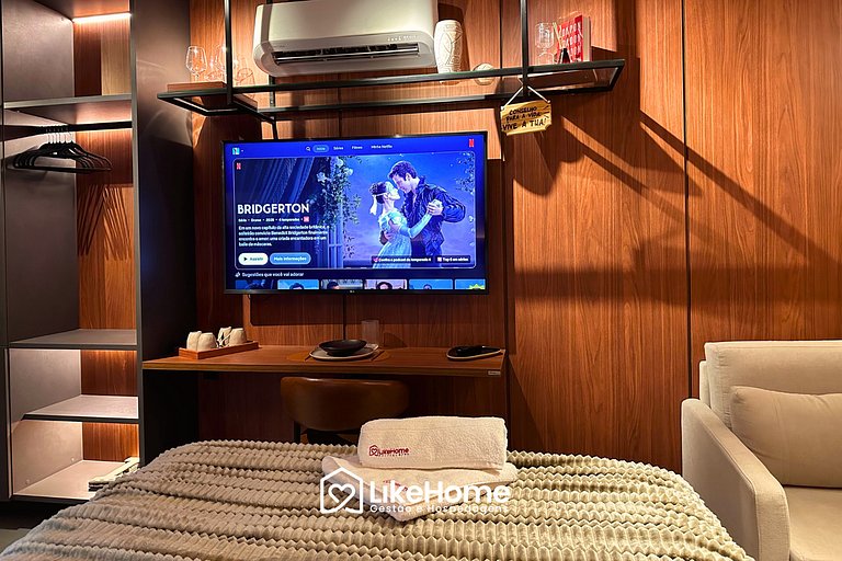 Luxuoso flat Solaz - LikeHome Hospedagens