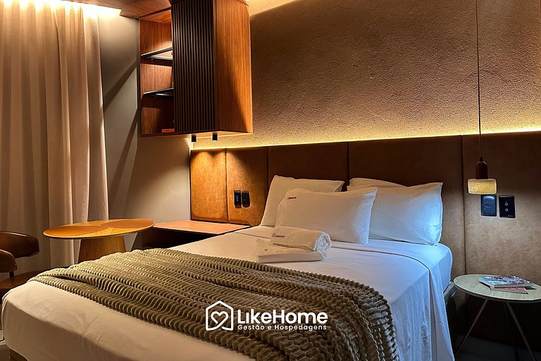 Luxuoso flat Solaz - LikeHome Hospedagens