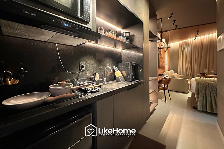 Luxuoso flat Solaz - LikeHome Hospedagens