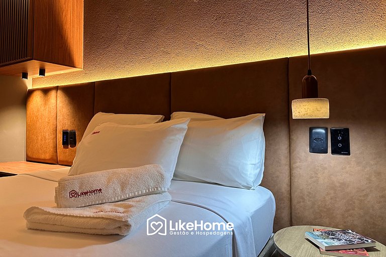 Luxuoso flat Solaz - LikeHome Hospedagens