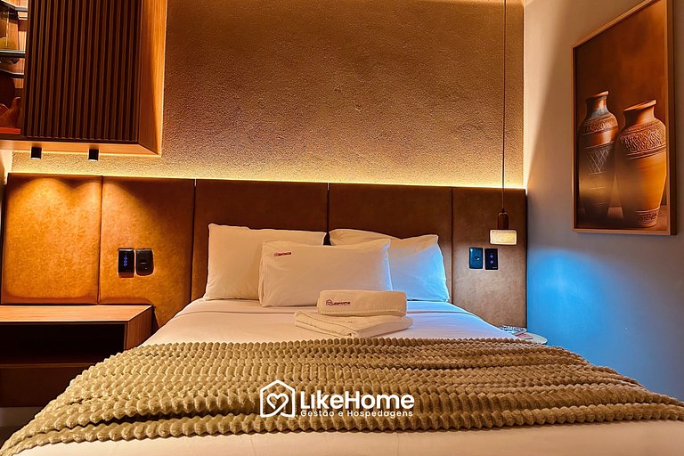 Luxuoso flat Solaz - LikeHome Hospedagens