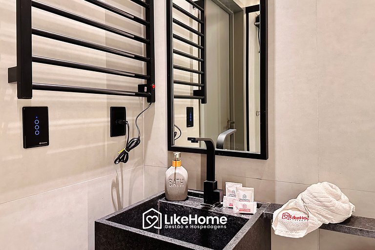 Luxuoso flat Solaz - LikeHome Hospedagens
