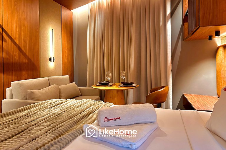 Luxuoso flat com vista mar em Manaíra - LikeHome