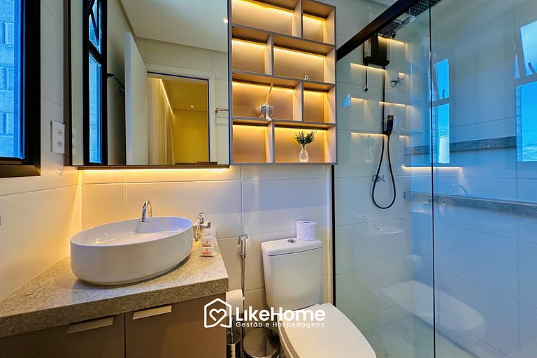 Apartamento com vista mar - LikeHome Hospedagens