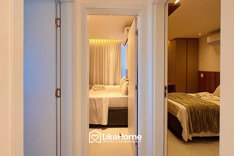 Apt. tamanho familia com vista mar - LikeHome