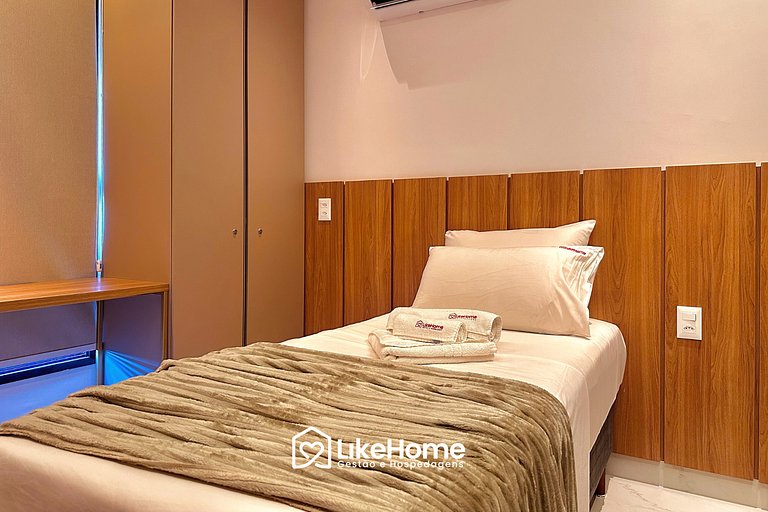 Apartamento com vista mar - LikeHome Hospedagens