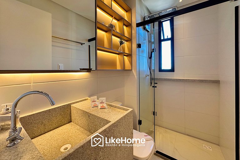 Apartamento com vista mar - LikeHome Hospedagens