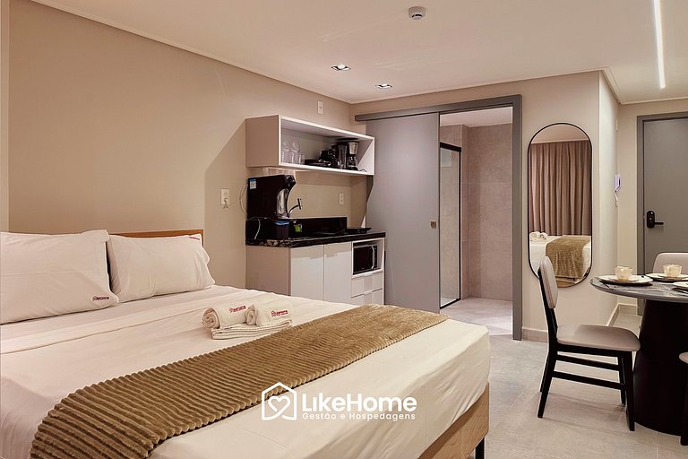 Agradável Flat HIT - LikeHome Hospedagens